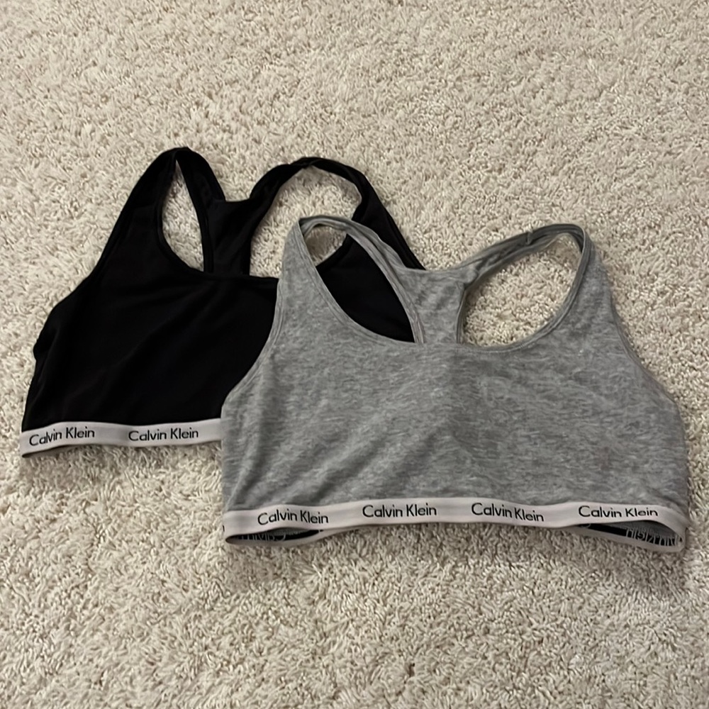 Calvin Klein sports bras